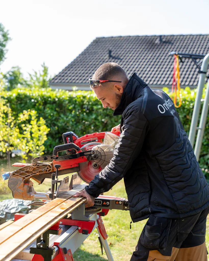 Lægter lægges op på kapsaven